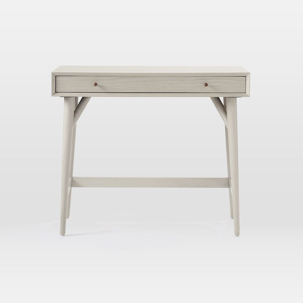 Mid Century Mini Desk Stylish Small Space Solution West Elm UK